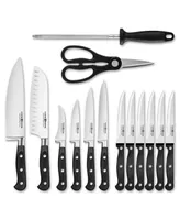 Cook N Home 15-Piece Knife Set with Storage Block,Model 02630