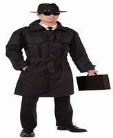 BuySeasons Men's Secret Spy Trench Coat Costume