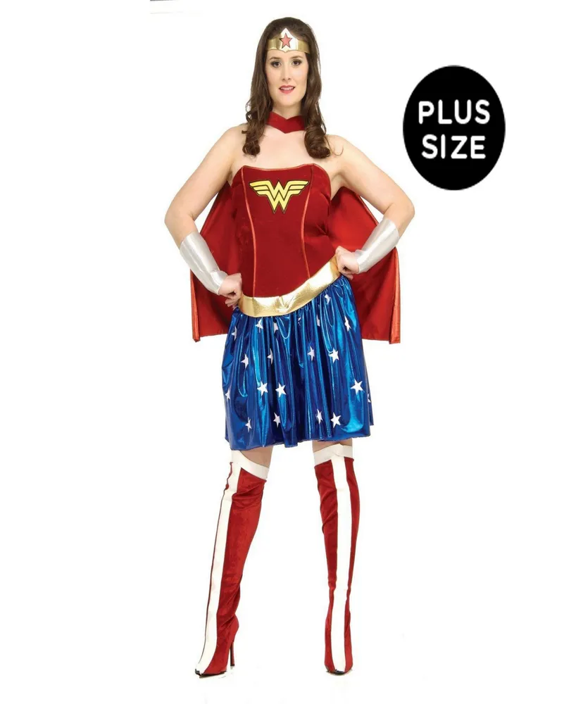 Buy Seasons Women's Wonder Woman Plus Costume