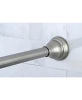 Kingston Brass 72-inch Tension Shower Rod with Decorative Flange