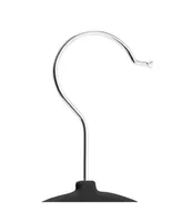 Honey Can Do 50-Pack Rubber Space-Saving Hanger, Black