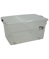 Taurus 30 Gallon Rolling Bin Storage Organizer
