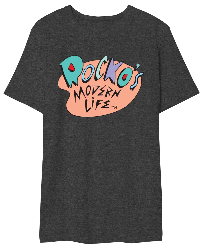 Nickelodeon Men's Rocko's Modern Life Graphic Tshirt