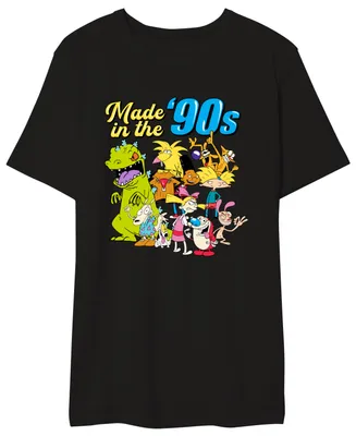 Nickelodeon Men's Made The 90's Graphic Tshirt