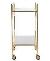 Eliza 2-Tier Bar Cart