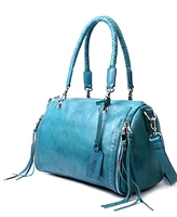 Old Trend Women's Genuine Leather Lily Satchel Bag