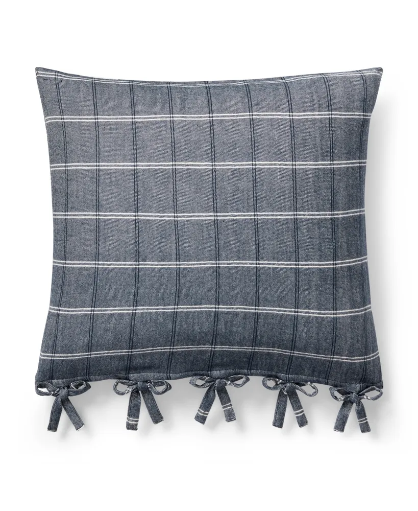Lauren Ralph Lauren Eva Windowpane Decorative Pillow, 18" x 18"