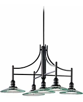 Volume Lighting Edo 5-Light Kitchen Island Downrod Pendant Chandelier