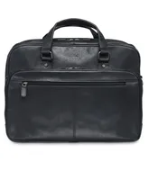 Mancini Buffalo Collection Expandable Double Compartment Laptop/ Tablet Briefcase