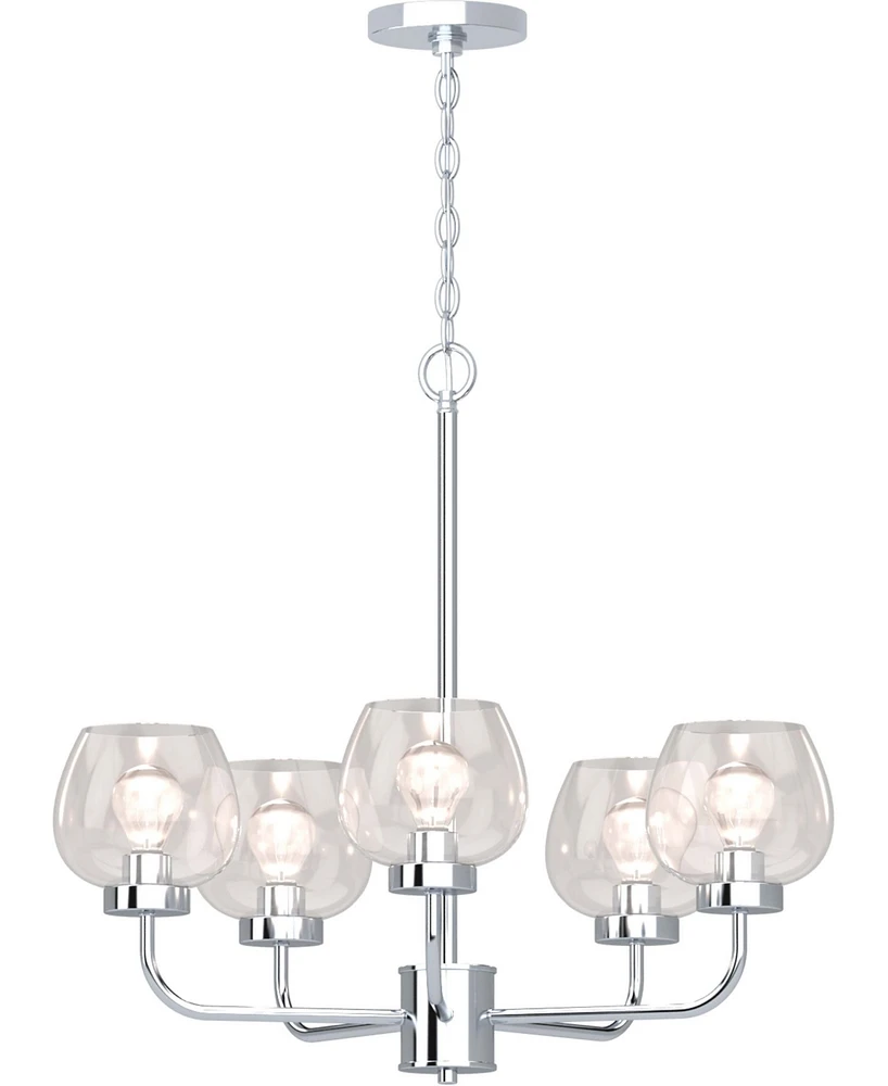 Volume Lighting Aria 5-Light Hanging Chandelier