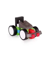 Guidecraft Io Blocks Race Cars - 48 Pieces Set - Multi