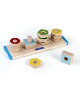 Guidecraft Count and Twist Shapes - Multi