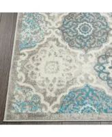 Global Rug Designs Jano JAN01 Gray 5'2" x 7'2" Area Rug