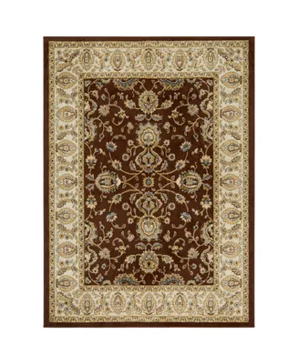 Vision VIS09 Brown 5'2" x 7'2" Area Rug