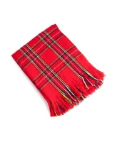 Saro Lifestyle Plaid Woven Throw, 50" x 60"