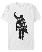 The Breakfast Club Men's Iconic Don't You Forget About Me Short Sleeve T-Shirt