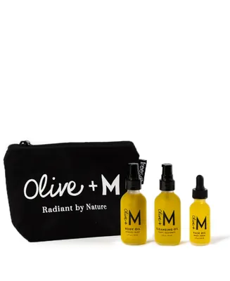 Olive + M Travel And Glow Set