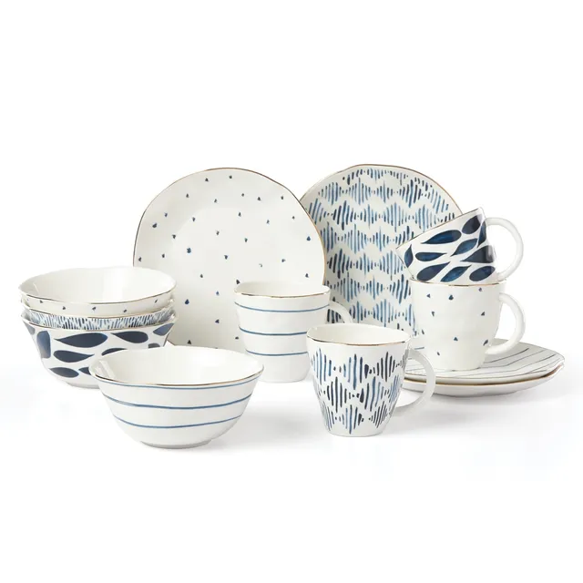 Lenox Blue Bay 9-Piece Tea Set