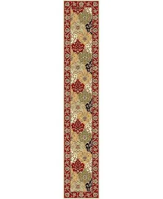 Safavieh Lyndhurst Lnh320 Multi Red Runner Area Rug Collection