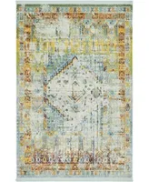 Bayshore Home Kenna Ken2 Light Blue Area Rug Collection