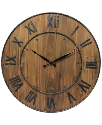 Infinity Instruments Round Wall Clock