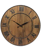 Infinity Instruments Round Wall Clock