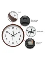 Infinity Instruments Round Wall Clock