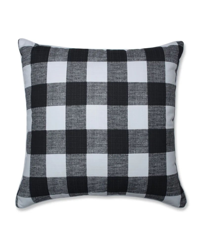 Anderson Check 25" x 25" Outdoor Floor Pillow