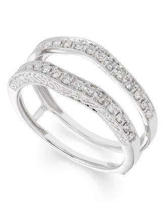 Certified Diamond (1/3 ct. t.w.) Ring insert 14K White Gold