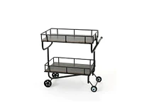 Logan Industrial Bar Cart