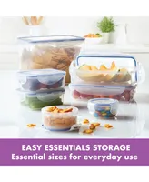 Lock n Lock Easy Essentials Square 41-Oz. Food Storage Container, Set of 4