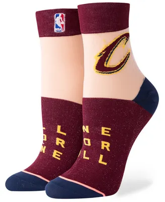 Stance Women's Cleveland Cavaliers Monofilament Anklet Socks