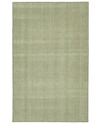 Kaleen Ziggy ZIG01-23 Olive 5' x 7'6" Outdoor Area Rug