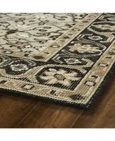 Kaleen Herrera HRA05-84 Oatmeal 3' x 5' Area Rug