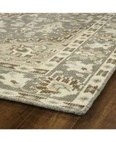 Kaleen Herrera HRA08-75 Gray 3' x 5' Area Rug