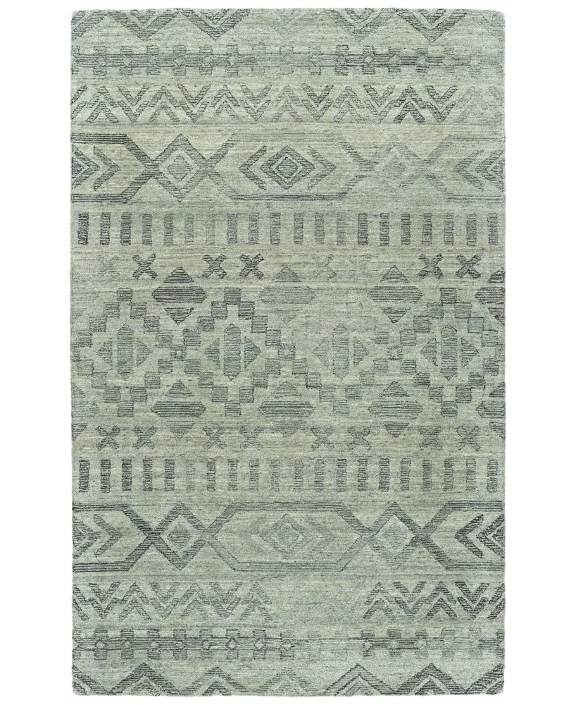 Kaleen Palladian PDN04-77 Silver 5' x 7'9" Area Rug