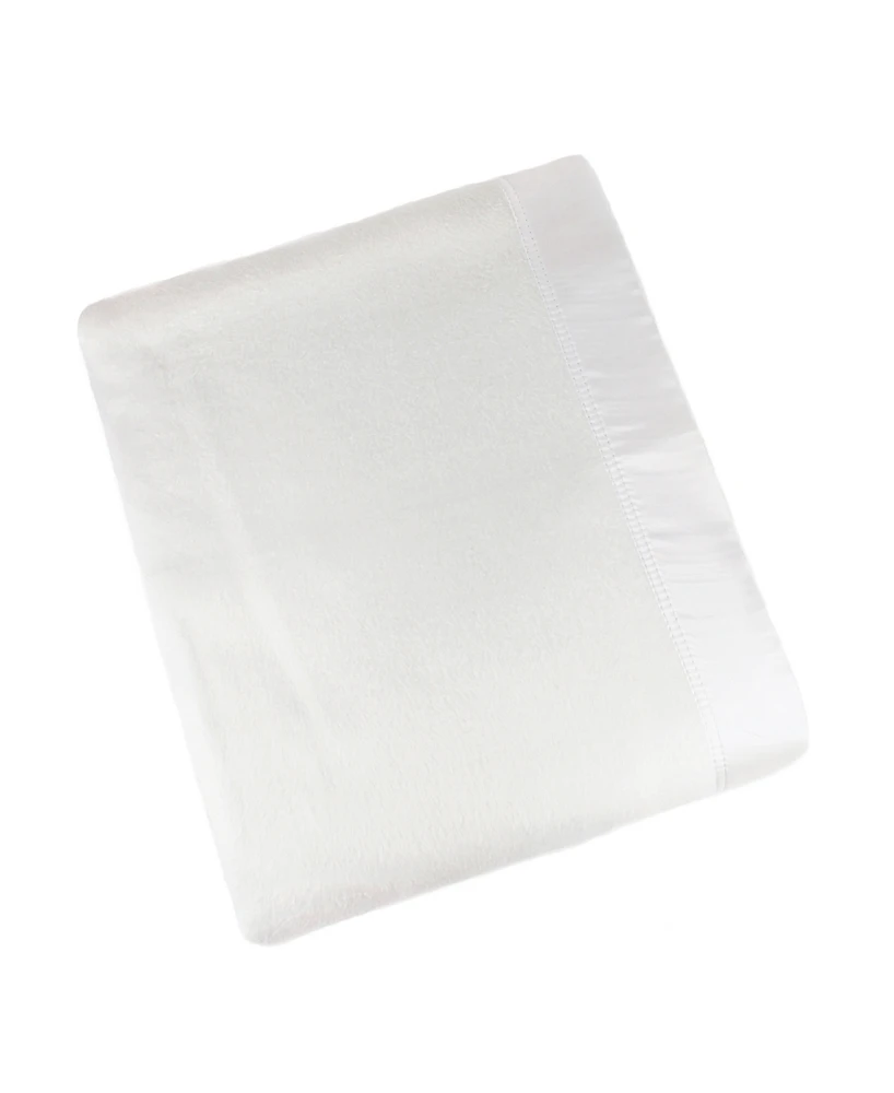 Melange Home Plaza 100% Silk Blanket, Full/Queen