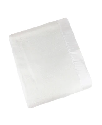 Melange Home Plaza 100% Silk Blanket, Full/Queen