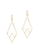 Amorcito Inner Triangle Earrings