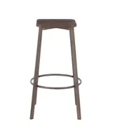 Clara Square Bar Stool, Set of 2