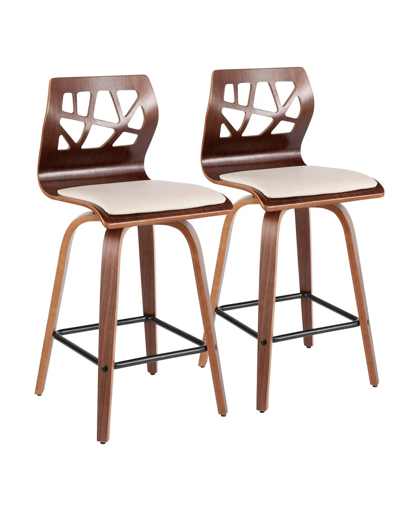 Folia Counter Stool, Set of 2