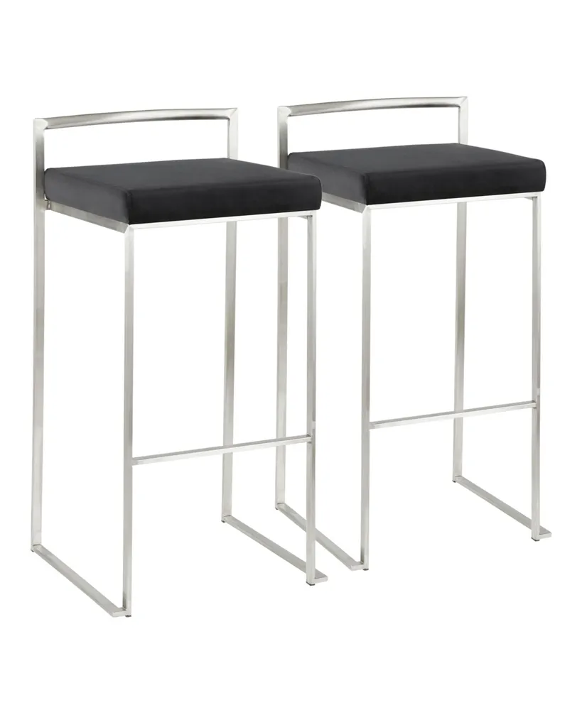 Fuji Bar Stool, Set of 2