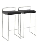 Fuji Bar Stool, Set of 2