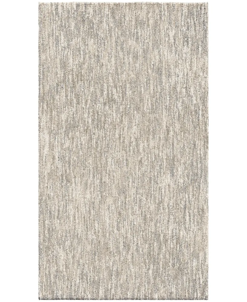 Orian Next Generation Multi Solid Taupe and Gray 6'7" x 9'6" Area Rug