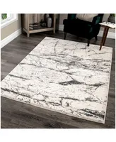 Orian Riverstone Marble Hill Natural 5'3" x 7'6" Area Rug