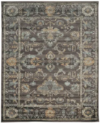 Closeout! Km Home 3562/0042/Lightbrown Cantu Brown 7'10" x 10'6" Area Rug