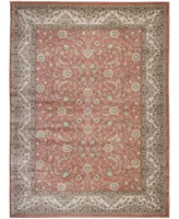 Closeout! Km Home 3810/0020/Terracotta Gerola Red 3'3" x 4'11" Area Rug