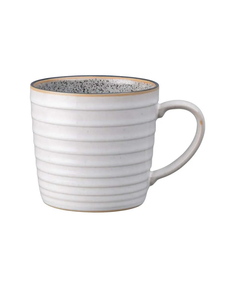 Denby Studio Craft Grey Ridged Mug