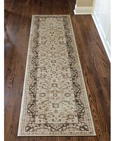 Km Home Gerola Ivory Cream Area Rug Collection