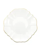 Twig New York Amelie Brushed Gold Rim 10.5" Dinner Plate